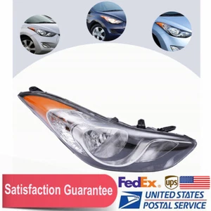 1.8L For Hyundai Elantra 2011 2012 2013 Sedan Headlight Passenger Right Side New - Picture 1 of 13