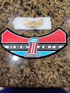 HARLEY DAVIDSON 2010 HOG Membership Patch And Pin-NEW Harley Owners Group - Picture 1 of 1