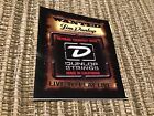 DUNLOP GUITAR STRINGS STICKER ELECTRIC ACOUSTIC DRUMS AMPLIFIER CYMBALS SPEAKERS