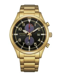 Reloj De Hombre Citizen CA7022-87E Eco-Drive 100m Color Dorado - Imagen 1 de 1