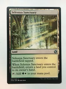MTG Iconic Masters Selesnya Sanctuary 247 NM/M - Picture 1 of 1