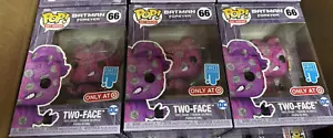 3 box Lot - Funko POP! Artist Series DC - Two-Face #66 Target Exclusive New - Picture 1 of 5
