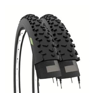 2 COPERTONI 27.5 x 2.25 (57-584) PNEUMATICI NERI IN GOMMA X MTB MOUNTAIN BIKE - Foto 1 di 4