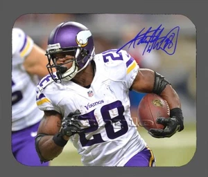 Adrian Peterson Minnesota Vikings Facsimile Autographed Mouse Pad Item#2590 - Picture 1 of 1