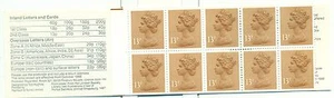 QUEEN ELIZABETH II UNITED KINGDOM 1984 Common Stamps booklet - Picture 1 of 1