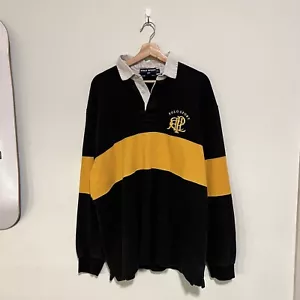 Vintage Polo Ralph Lauren Polo Sport Scribble Striped Rugby Polo Shirt Gr. XL 90s - Bild 1 von 7