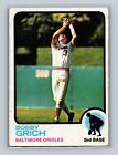 1973 Topps Bobby Grich Baltimore Orioles Baseball Card #418