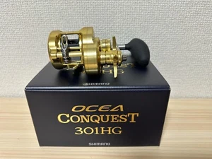Baitcasting Reel 22 OCEA Conquest 301HG Left 6.2:1 Fishing Reel IN BOX - Picture 1 of 12