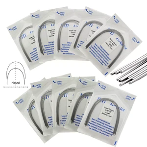 Dental Orthodontic Arch Wire Niti Natural Super Elastic Rectangular 1622 1616 - Picture 1 of 22