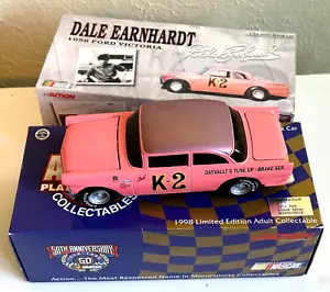 DALE EARNHARDT 1:24 SCALE 1956 FORD VICTORIA K-2 VINTAGE BANK WITH KEY EXC COND! - Picture 1 of 16