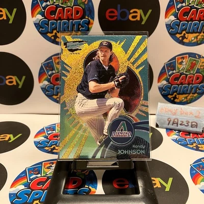 1998 Pacific Revolution Randy Johnson 66/99 Arizona Diamondbacks Shadow Series - Image 1 of 2