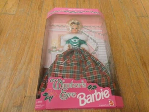 Vintage 1994 Barbie Mattel Happy Holidays Winter's Eve Doll MIB NRFB - Bild 1 von 3
