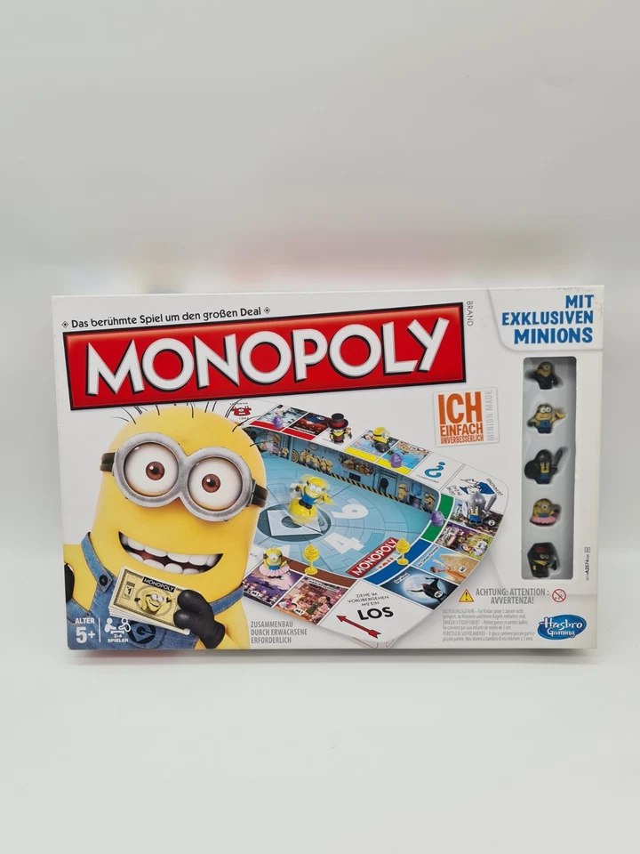 Hasbro Monopoly Ich einfach unverbesserlich Minion Made Neu & OVP - Bild 1 von 4