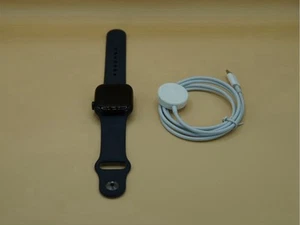 Apple Watch Series 9 41mm Aluminum Case with Sport Band - Midnight, S/M (GPS)... - Picture 1 of 11