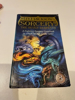 Steve Jackson’s Sorcery! – The Seven Serpents - Gamebook #3 – Wizard Edition - Image 1 of 4