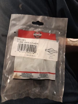 Briggs And Stratton 594163 Breather Tube Oem - Image 1 of 2
