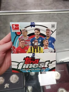 2022-23 Topps Finest Bundesliga Soccer Hobby Box Factory Sealed 2 Autos Per Box - Picture 1 of 3