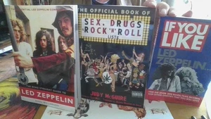 Led Zeppelin 3 Bücher Bundle - Dead Straight Guide/If You Like/Sex, Drugs, Rock - Bild 1 von 5