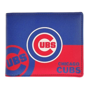 CHICAGO CUBS ~ (1) Official MLB 4x5 Inch Vinyl Bi-Fold Billfold Wallet ~ New! - Picture 1 of 3