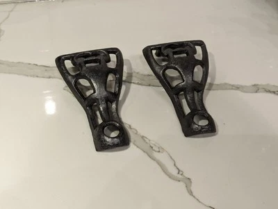 Lot of 2 Antique Cast Iron,  Leg Foot for Wood & Coal Burn Stove - Image 1 of 4