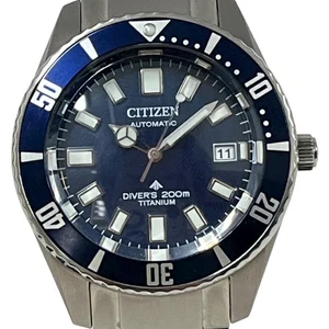 CITIZEN WATCH NB6021-68L PROMASTER MECHANICAL DIVER AUTOMATIC DATE BLUE MEN'S - Picture 1 of 12