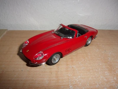 Box Model 1966 Ferrari 275 GTB/4 Spider Red 1:43 - Image 1 of 4