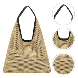 1 Stück Modische Tragetasche Multifunktionale Strandtasche Große Kapazität Schultertasche - Bild 1 von 12