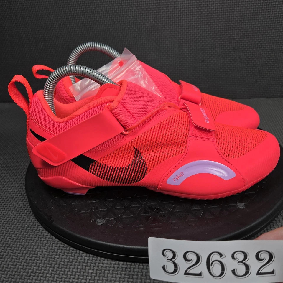 Nike SuperRep Zapatos de Ciclismo para Mujer 7.5 Rojo Rosa Interior Spining Entrenamiento Gimnasio Ciclismo Foto 1 de 4