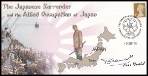 Mariscal de Campo Lord Bramall kg GCB MC Firmado La Rendición Japonesa Segunda Guerra Mundial Cubierta - Imagen 1 de 4