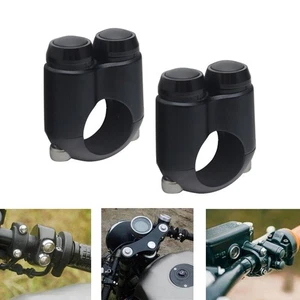 7/8" Handlebar Control Switch Momentary Switches For Harley V-Rod Dyna Softail - Picture 1 of 6