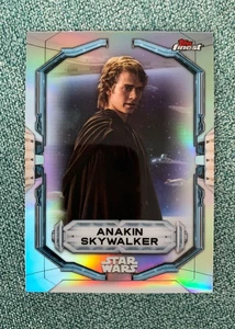 2022 Finest Star Wars Anakin Skywalker #102 Short Print Refractor - Picture 1 of 2