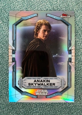 2022 Finest Star Wars Anakin Skywalker #102 Short Print Refractor - Image 1 of 2