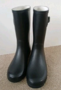Stivali donna senza marchio vegan friendly wellie altezza polpaccio - Foto 1 di 7