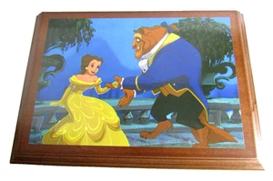 DISNEY Beauty & the Beast MIB Collectors MUSIC BOX with FOSSIL WATCH #1453/7500 - Picture 1 of 8