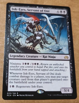 Magic The Gathering 1x Ink-Eyes Servant of Oni Planechase Anthology 2016 casi nuevo/muy bueno Foto 1 de 2