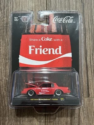 2025 M2 Machines Coca-Cola 1987 Buick Grand National NEW "Friend" - Image 1 of 2
