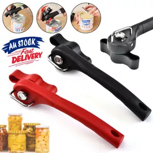 Professional Side Can Opener Stainless Steel Cut Lid Safe Smooth Edge Tin Manual - Picture 1 of 18