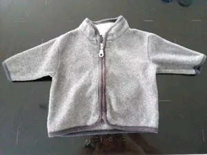 Graue Trachtenjacke Fleece Jacke OKTOBERFEST Gr. 62 - Bild 1 von 2