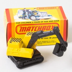 Matchbox No. 64 Lesney Superfast Excavator in Box 1980 England S-1/100 - Picture 1 of 4