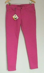 2nd Second Yoga Jeans Womens Skinny Pants Sz 30 Pink Low Rise SWP-1286 NWT - Picture 1 of 7