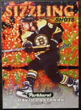 2022-23 22/23 Parkhurst Sizzling Shots SS-12 David Pastrnak Boston Bruins