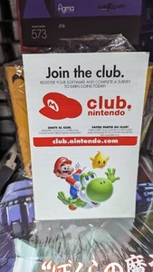 Club Nintendo Wii Super Mario Galaxy 2 (Registration Card ONLY) - Picture 1 of 2