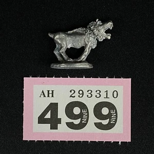 C27 Hobhound Wolf Citadel Orks & Goblins Warhammer Hund Kobolde Metall Wolves - Bild 1 von 2