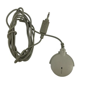 Apple Wired Microphone 1990 Mac Macintosh Grey Vintage Mike - Afbeelding 1 van 10
