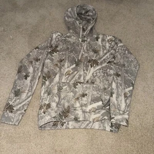 ABERCROMBIE Kids Hoodie Size 17/18 Camo LOGO Pullover Boys Girls - Picture 1 of 7