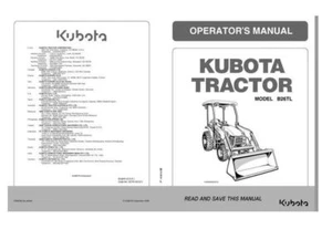 Kubota B26TL Operators Manual Delivered Today - Picture 1 of 4