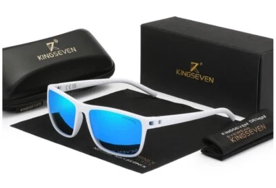 KINGSEVEN 2024 Polarized Sunglasses Square Frame Sun Glasses 100% UV400 #6 New - Image 1 of 2