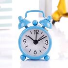 Vintage Style Double Bell Alarm Clock Analog Charm for Quiet Nights 4CM