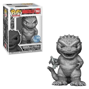 Funko Pop! Godzilla Silver #1662 Metallic/Special Edition 70th Anniversary 1954 - Foto 1 di 7