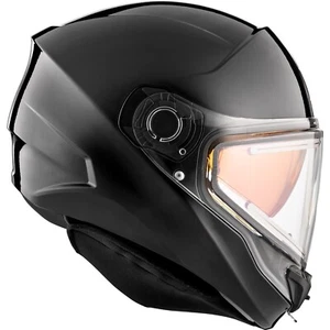 Open Box CKX Adults Contact Motorcycle Helmet with Electric Shield Black - XL - Picture 1 of 7